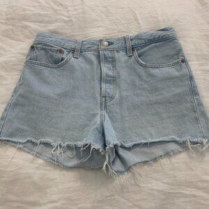 Levi's Wedgie jean cut-off shorts
